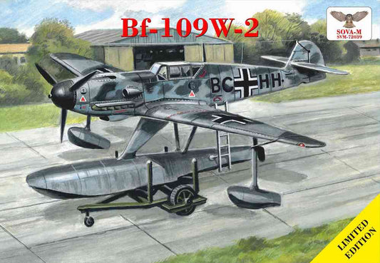 Sova-M SVM-72039 1:72 Messerschmitt Bf-109W-2 float plane
