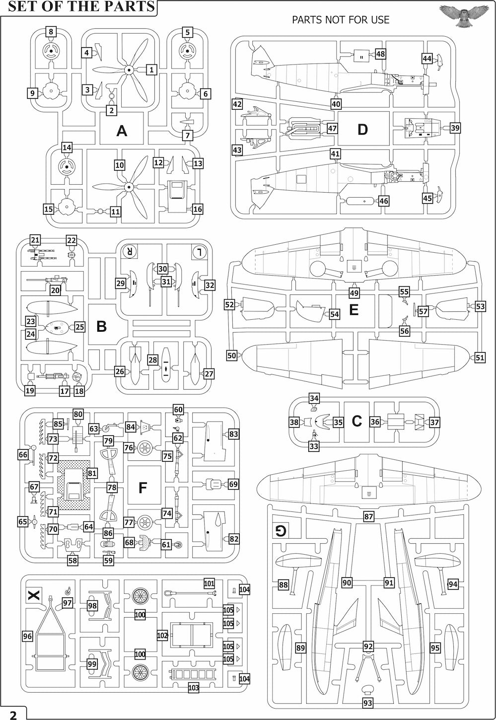 Sova-M SVM-72039 1:72 Messerschmitt Bf-109W-2 float plane