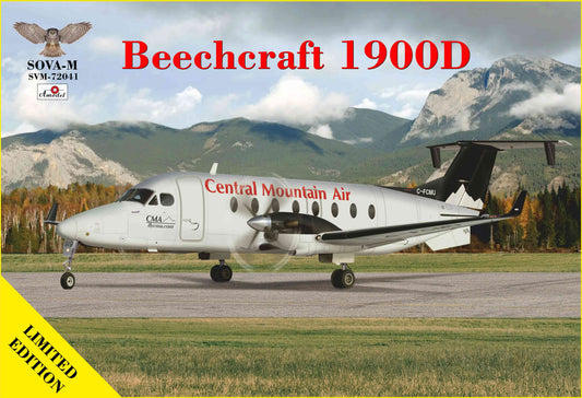 Sova-M SVM-72041 1:72 Beechcraft 1900D Central Mountain Air