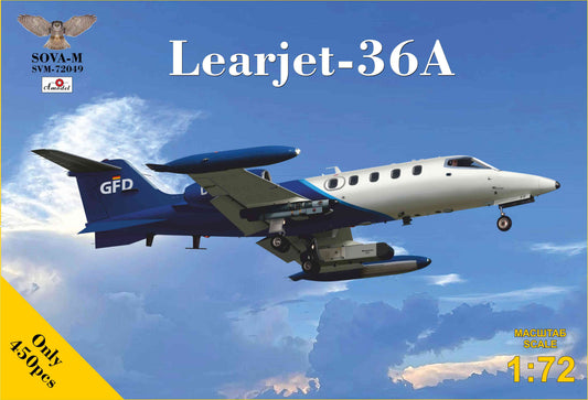 Sova-M SVM-72049 1:72 Learjet 36A with radar pod