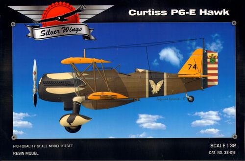 Silver Wings SVW32016 1:32 Curtiss P-6E Hawk