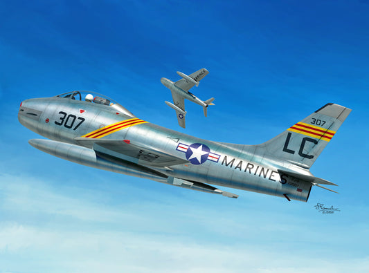 Sword SW72138 1:72 North-American FJ-2 Fury with Markings for U.S