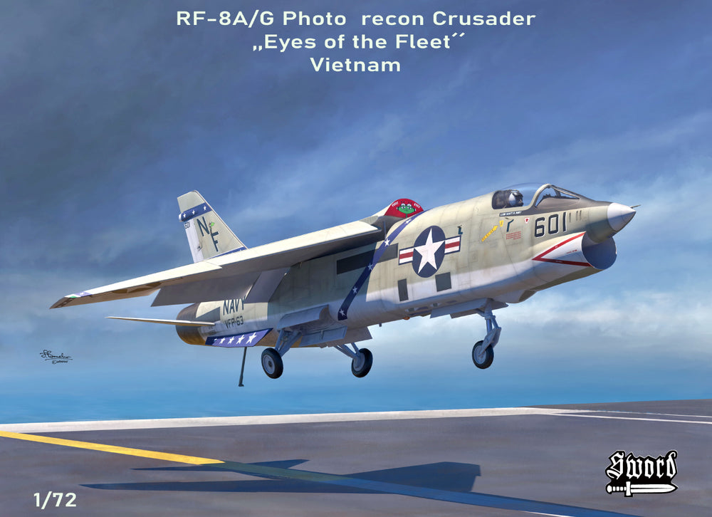 Sword SW72154 1:72 RF-8A/G Photo-Recon Crusader Vietnam