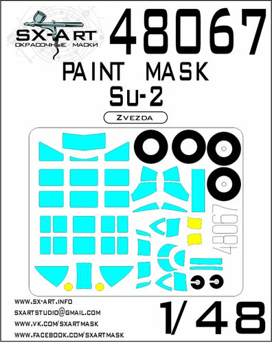 SX-Art SXA48067 1:48 Sukhoi Su-2