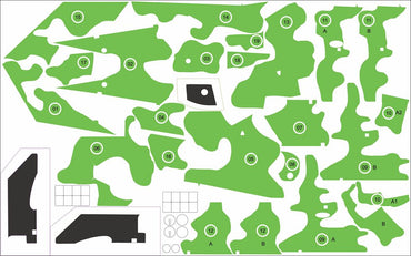SX-Art SXA72006 1:72 Mil Mi-35M camouflage pattern paint mask