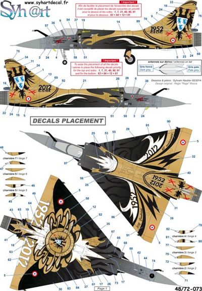 Syhart Decal SY144073 1:144 Last Flight BA103 Cambrai-Epinoy