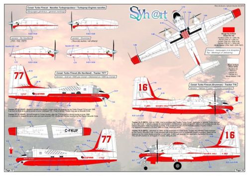 Syhart Decal SY144913 1:144 Bombardiers d'eau 'Securite Civile Francaise'