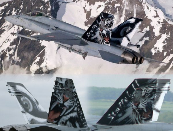 Syhart Decal SY48069 F/A-18C Swiss Tigermeet 2011 1:48