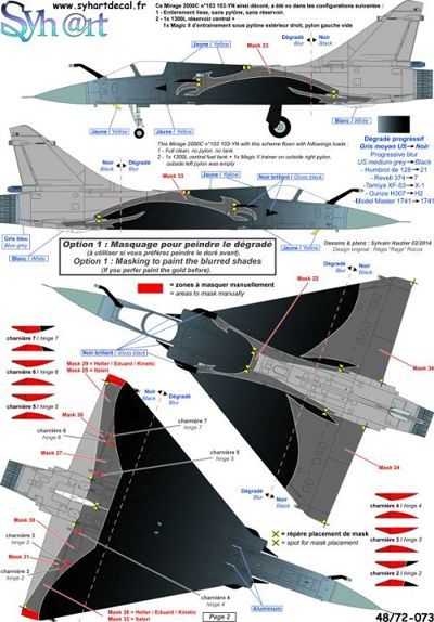 Syhart Decal SY48073 1:48 Last Flight BA103 Cambrai-Epinoy