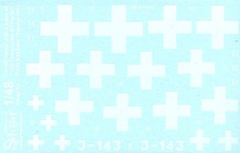 Syhart Decal SY48080 1:48 100 Years Swiss Air Force 1914-2014