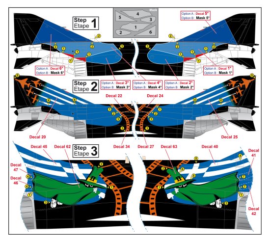 Syhart Decal SY48100 1:48 RF-4E Phantom II End of the Film