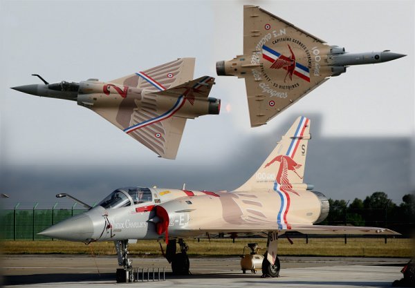 Syhart Decal SY48105 Mirage 2000-5F Vieux Charles 1:48