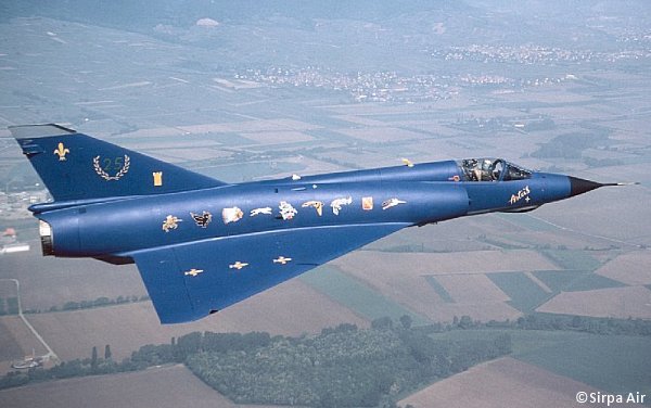 Syhart Decal SY48123 Mirage IIIE 25 Years EC1-13 1:48