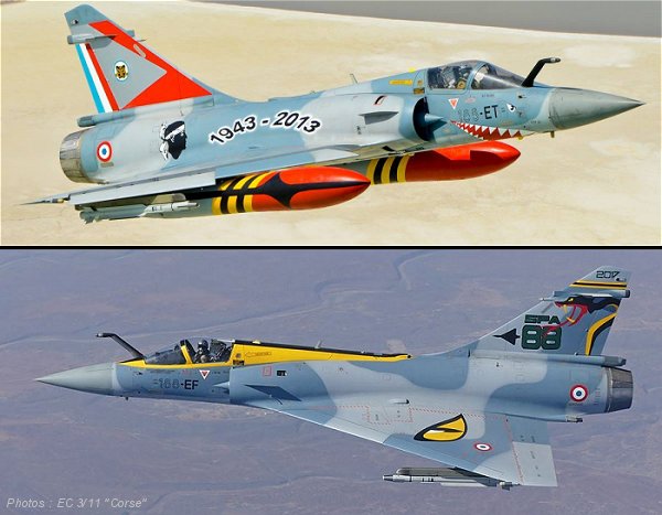 Syhart Decal SY72108 Mirage 2000-5F 70 Years EC3/11 1:72