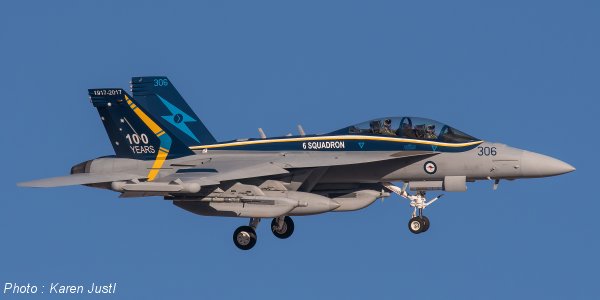 Syhart Decal SY72119 1:72 EA-18G Growler A46-306 "100 Years 6 Squadron" RAAF