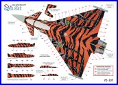 Syhart Decal SY72137 1:72 Eurofighter Typhoon 30+09 "Bronze Tiger