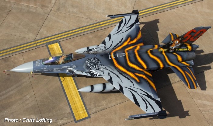 Syhart Decal SY72150 1:72 F-16AM Tigermeet 2011-12 Belgian AF