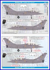 Syhart Decal SY72918 1:72 Dassault Rafale "Export versions"