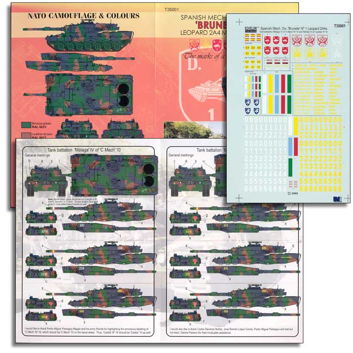 Echelon FD T35001 1:35 Spanish Mech