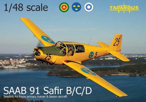 Tarangus TAR48004 1:48 Saab 91 Safir B/C/D