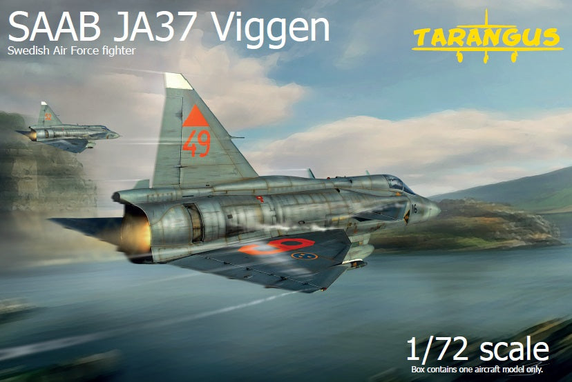 Tarangus TAR72003 Saab JA-37 Viggen Swedish Air Force 1:72