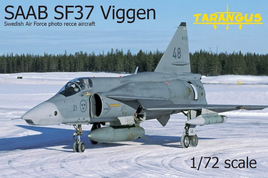 Tarangus TAR72004 1:72 Saab SF-37 'Viggen' photo-reconnaissance