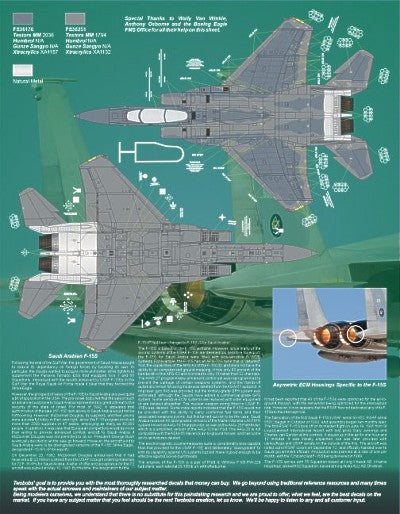 Two Bobs TB32058 F-15S Khanis Mushait Eagles Saudi AF 1:32