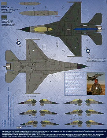 Two Bobs TB48174 1:48 Lockheed-Martin F-16C 60 Years of `Fightin Illini'