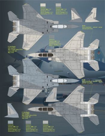 Two Bobs TB48221 1:48 McDonnell F-15B Candy Cane Eagles Part 2
