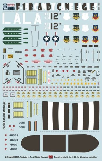 Two Bobs TB48221 1:48 McDonnell F-15B Candy Cane Eagles Part 2