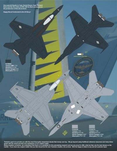 Two Bobs TB48228 1:48 McDonnell-Douglas F/A-18C/E Hornets CoNA