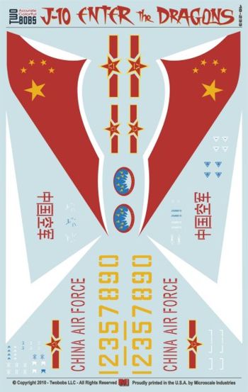 Two Bobs TB48233 1:48 Chengdu J-10AY/SY