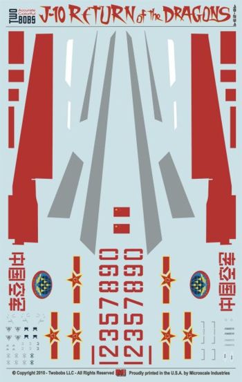 Two Bobs TB48234 1:48 Chengdu J-10AY/SY