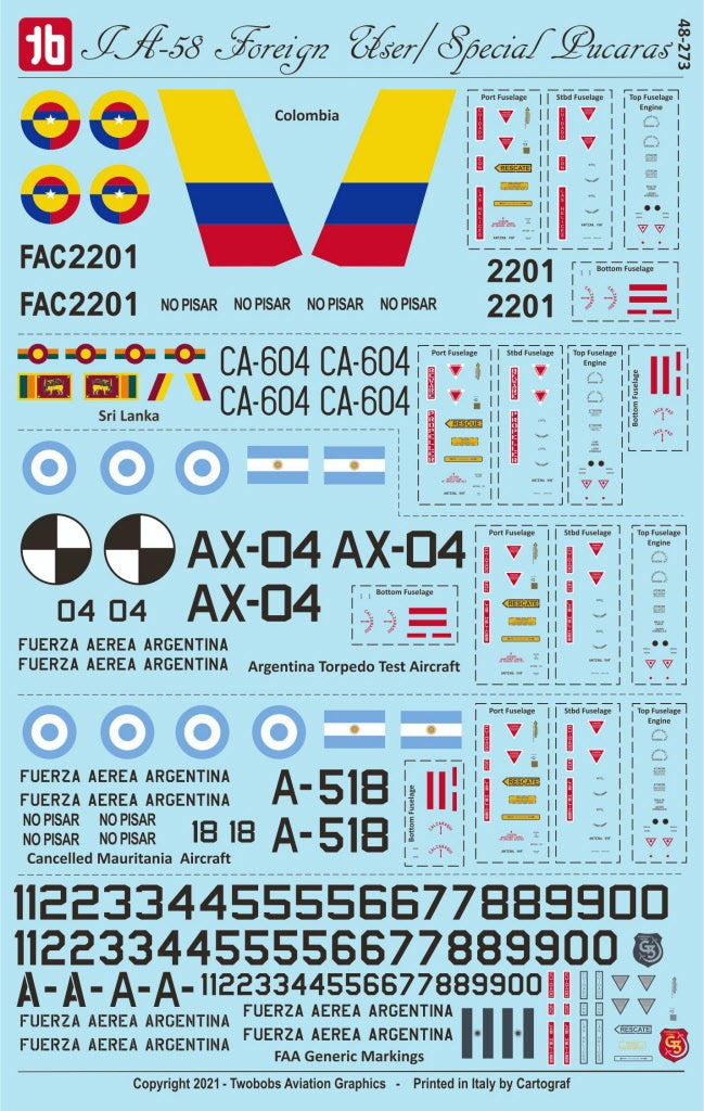 Two Bobs TB48273 1:48 F.M.A