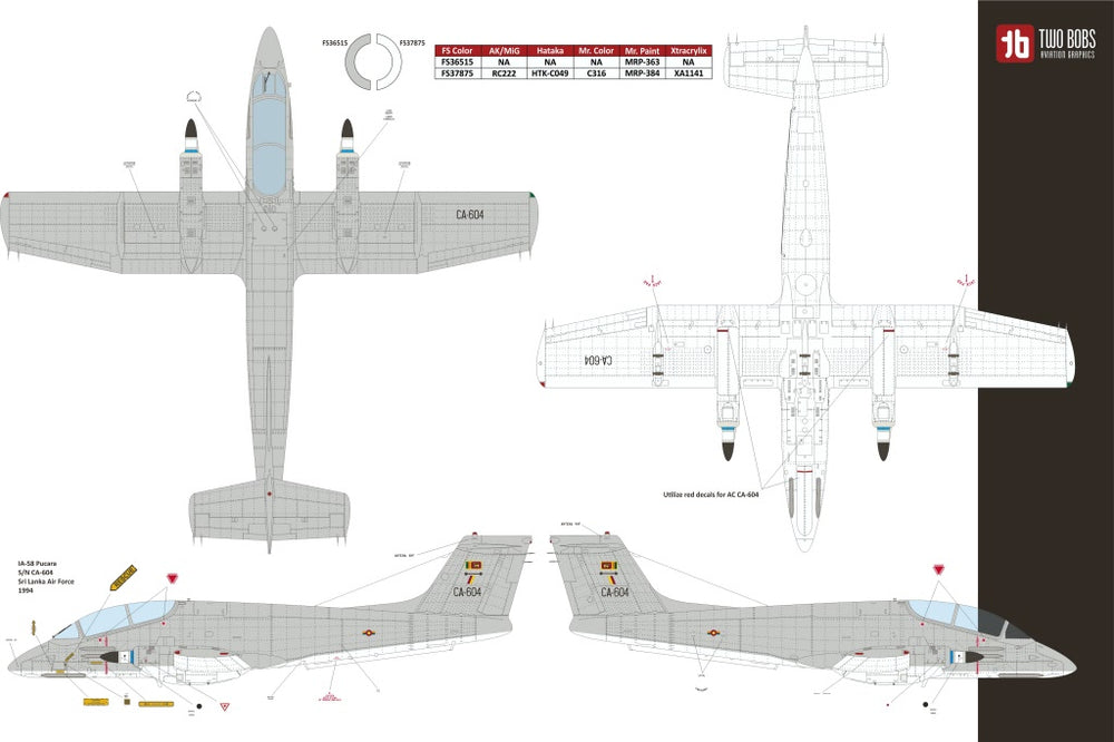 Two Bobs TB48273 1:48 F.M.A