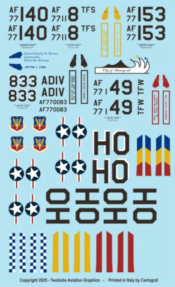 Two Bobs TB48289 1:48 McDonnell F-15A Eagle Fightin' 49ers