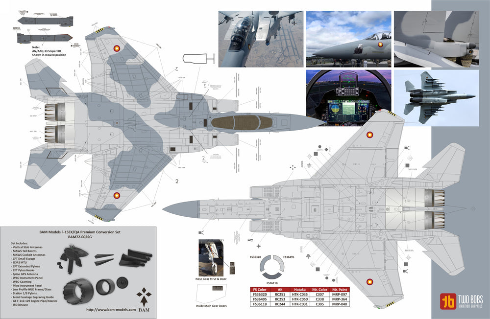 Two Bobs TB72113 1:72 F-15QA Ababil QEAF