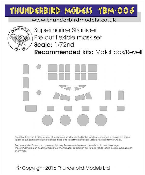 Thunderbird Models TBM006 1:72 Supermarine Stranraer