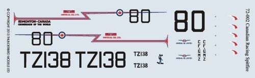 Thunderbird Models TBM72002 1:72 Racing Supermarine Spitfire Mk.XIV