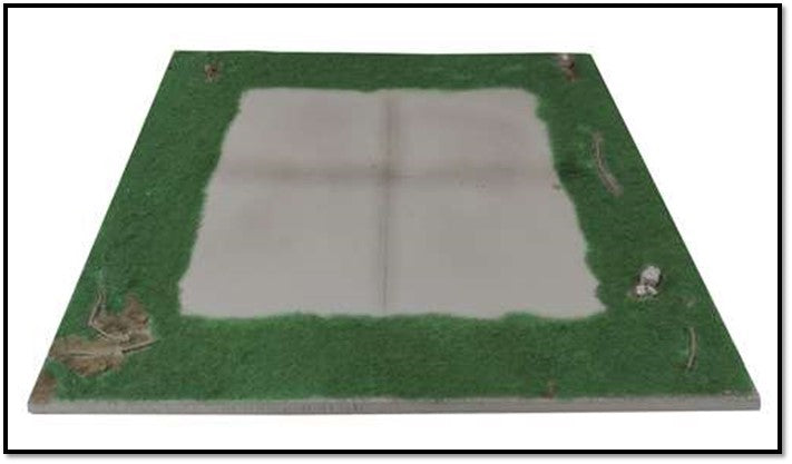 True Details TDD48007 Resin Helicopter Pad Wartime Base 1:48