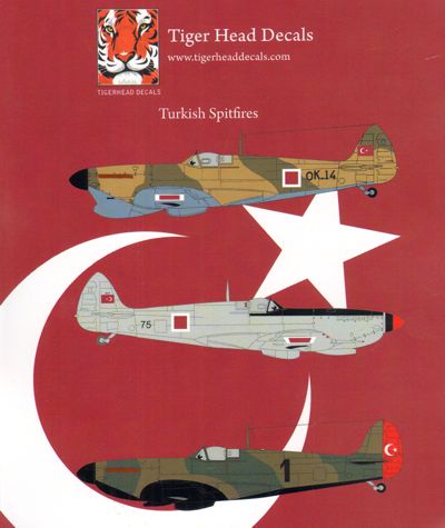 Tigerhead Models THD48009 1:48 Turkish Spitfires