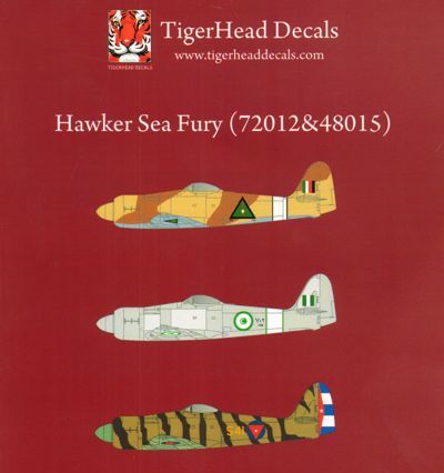 Tigerhead Models THD48015 1:48 Hawker Sea Fury FB.11 Overseas Operators