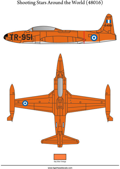 Tigerhead Models THD48016 1:48 Shooting Stars Around the World