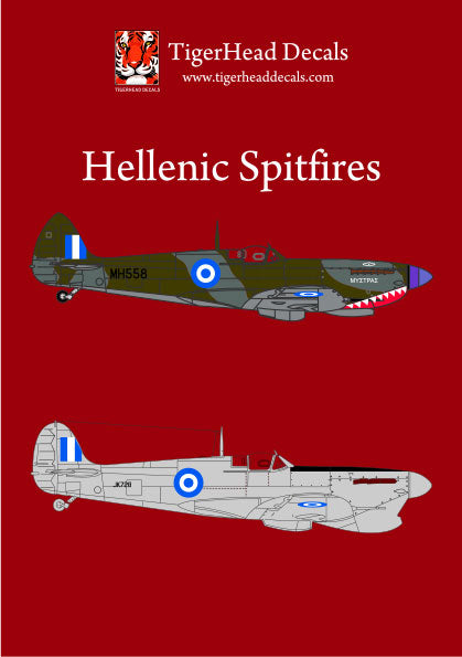 Tigerhead Models THD48017 1:48 Hellenic Supermarine Spitfires