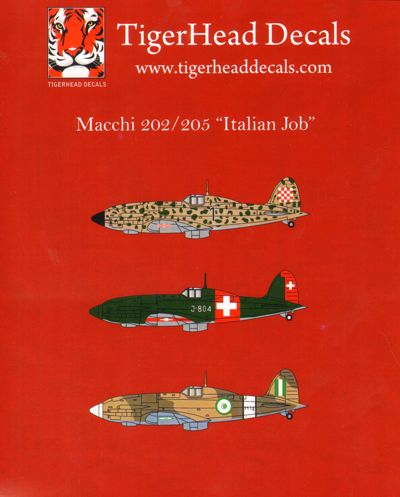 Tigerhead THD48018 Italian Job Macchi C.202/C.205 Intl 1:48
