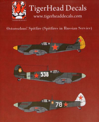 Tigerhead THD48019 Supermarine Spitfires in Soviet Service 1:48