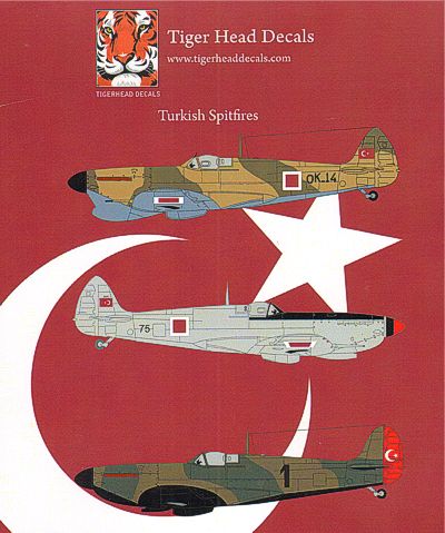 Tigerhead Models THD72007 1:72 Turkish Spitfires