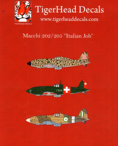Tigerhead THD72016 Italian Job Macchi C.202/C.205 Intl 1:72