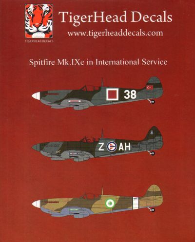 Tigerhead Models THD72019 1:72 Spitfire MK.IXe in International Service.