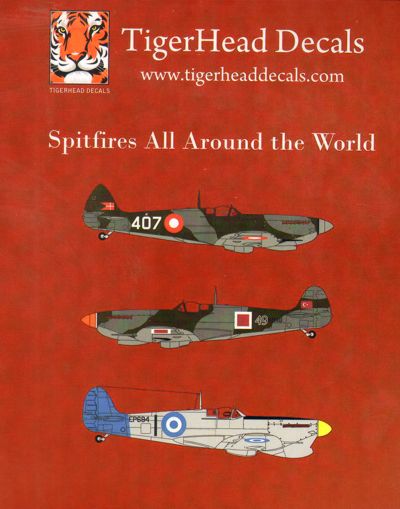 Tigerhead Models THD72020 1:72 Supermarine Spitfires All Around the World